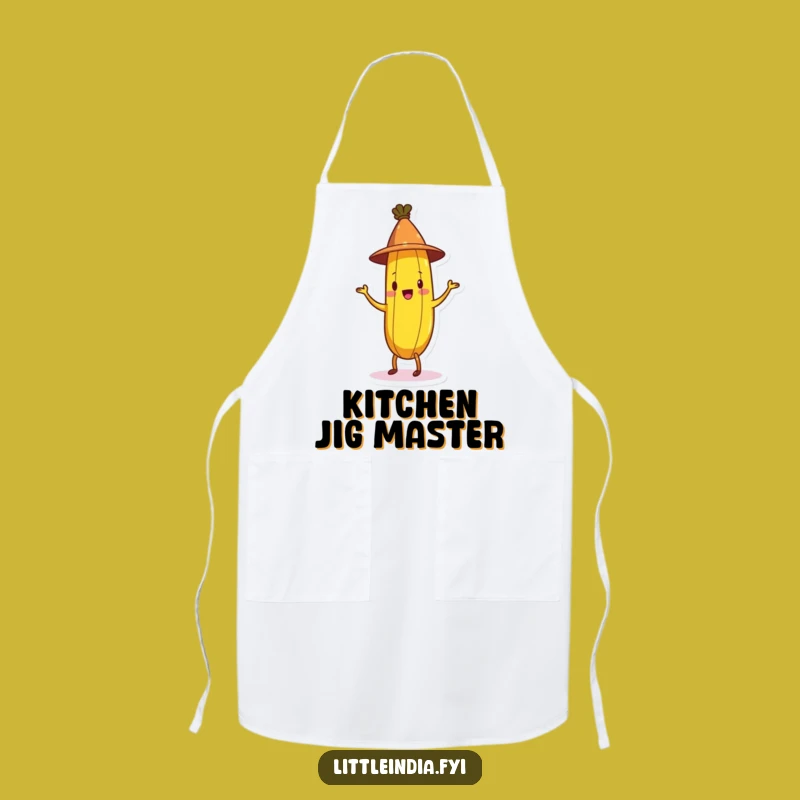 Funny Banana Jig Apron: Chef's Conical Hat Banana Kitchen Wear - Practical Funny Gift!