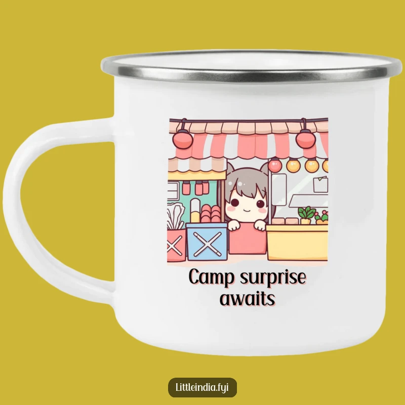 Adventure Funny Playful Character Camp Mug - Market Fun On the Go