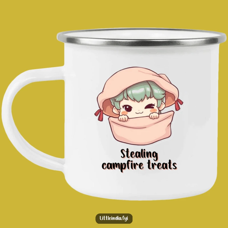 Funny Mischievous Character Camping Mug: Hilarious Adventures from the Market