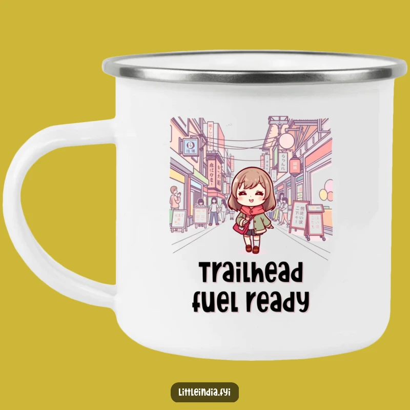 Adventure Funny Cute Character Camp Mug - Durable & Humorous Drinkware
