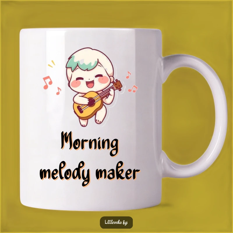 Funny Musical Character Mug, Playful Gift for Music Lovers
