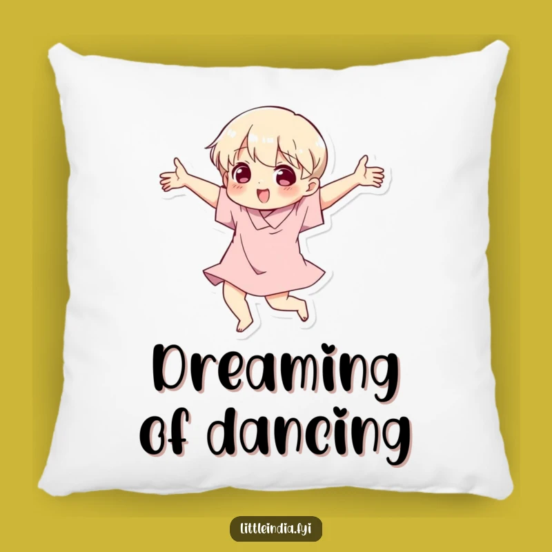 Funny Dancing Character Pillow - Expressive Comfort, Hilarious Accent for Cozy Fun