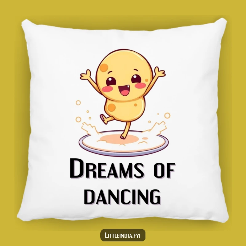 Funny Flour Cloud Roti Pillow: Cozy Comfort with a Taste of India