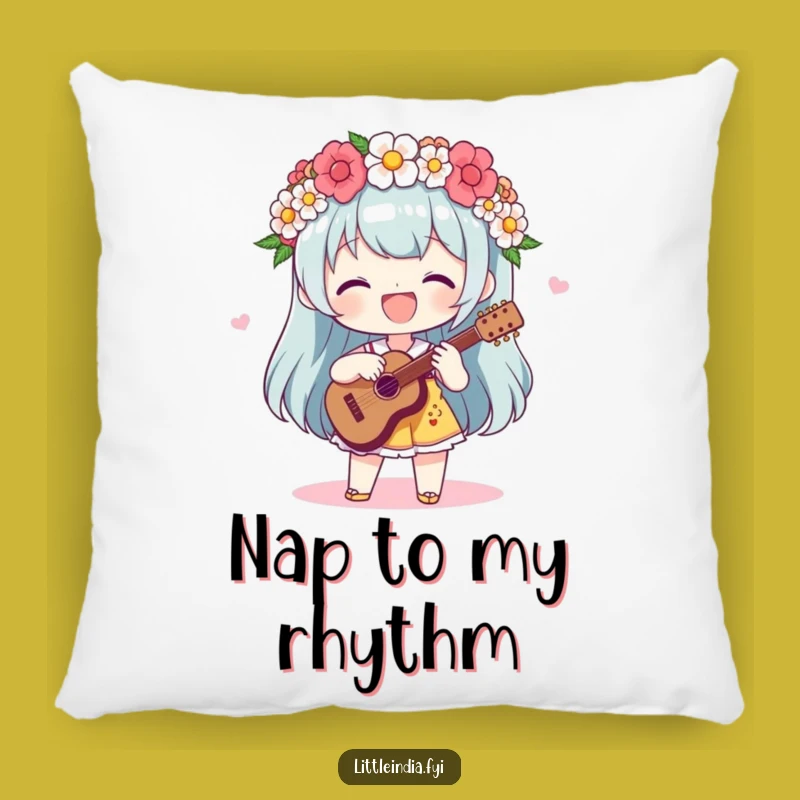 Funny Garland Beat Pillow - Delightful Character Comfort, Soft & Funny Gift