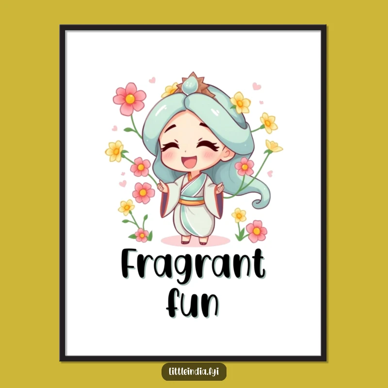 Funny Juggling Flowers Digital Art: Bring Joy To Your Space