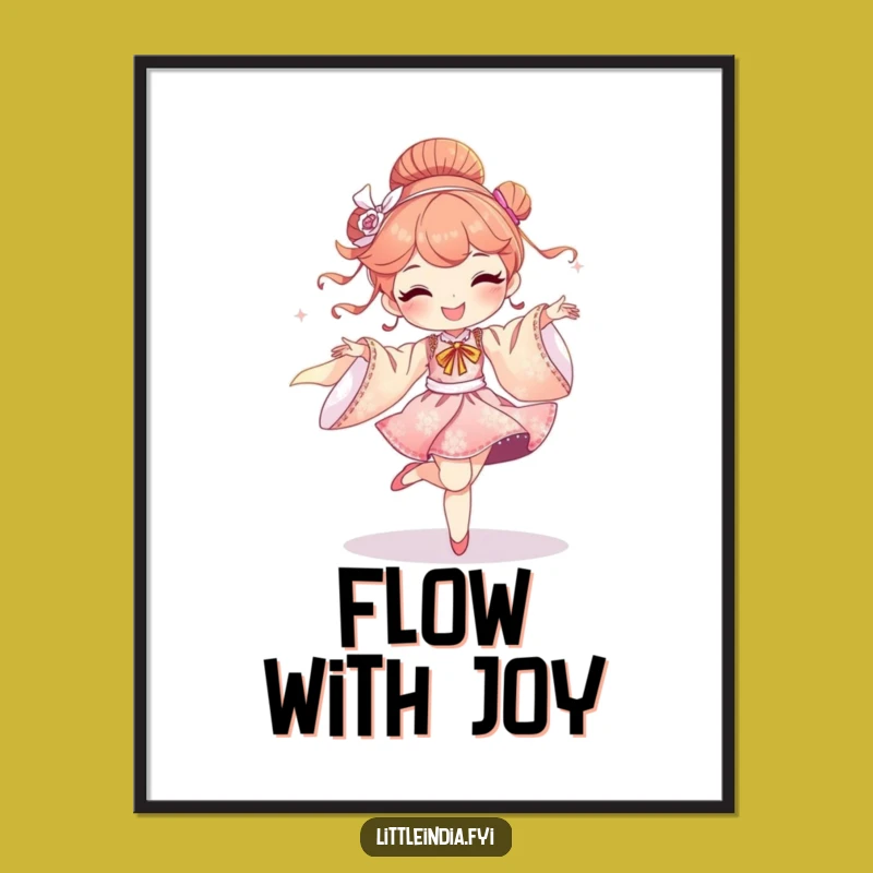 Funny Delighted Character Silk Dance Digital Art - Instant Grace