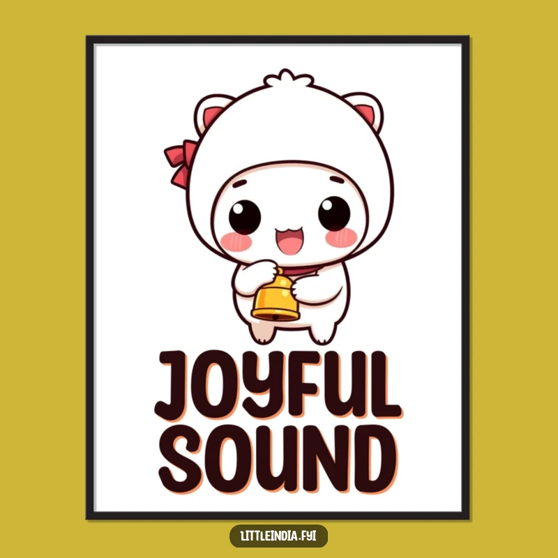 Funny Ringing Bell Digital Art: Instant Happiness and Humor Gift