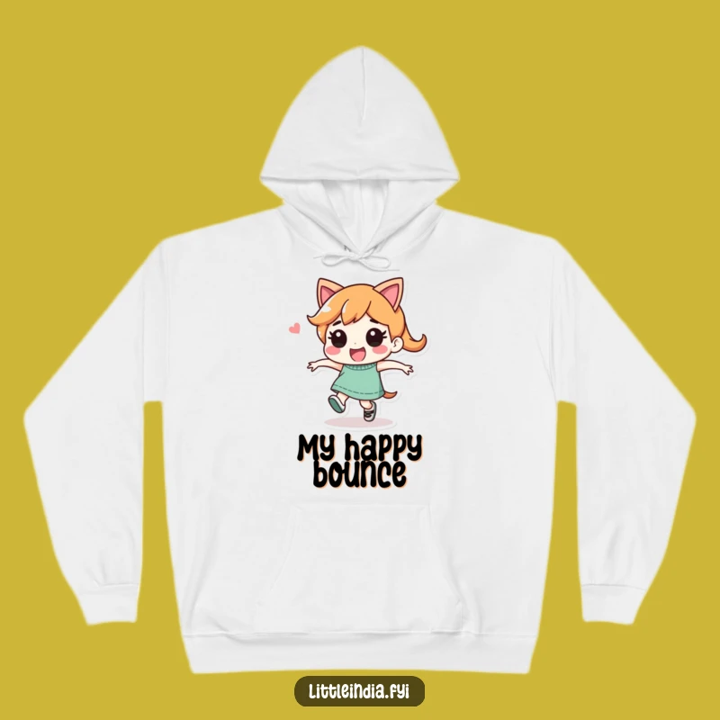 Funny Skip Hoodie: Playful Character's Cozy Joy, Perfect Funny Gift