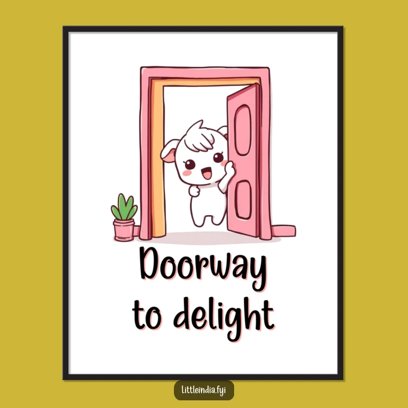 Funny Free Printable Wall Art: Curious Peek Downloadable Art for Intriguing Decor