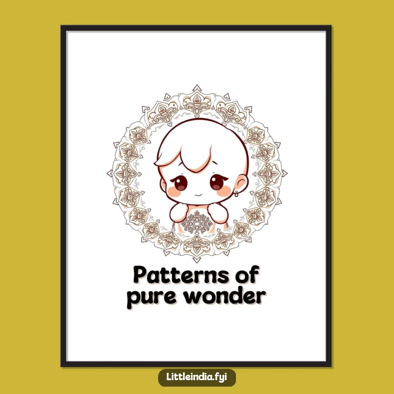 Funny Free Printable Wall Art: Curious Pattern Observer, Intriguing Downloadable Decor!