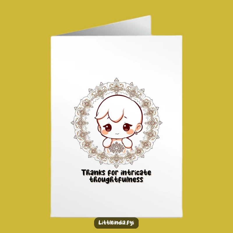 Free Printable Thank You Card: Curious Pattern Observer, Appreciative Downloadable Gift!