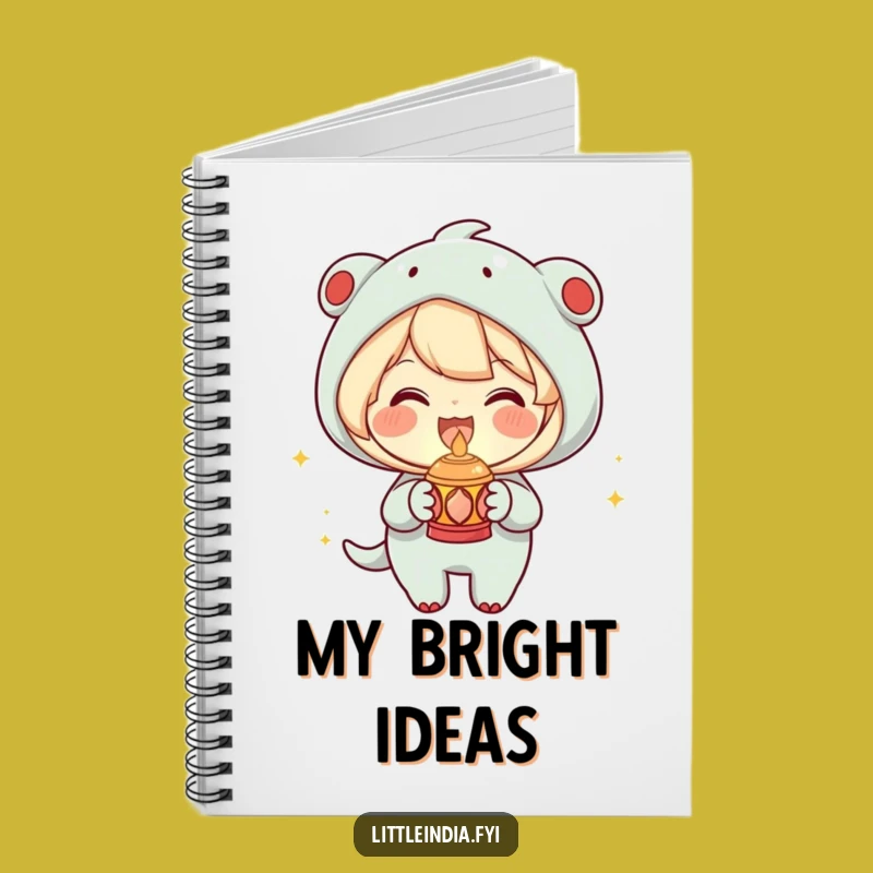 Funny Joyful Lamp Notebook: Jot Notes with Glow, Perfect Funny Gift!