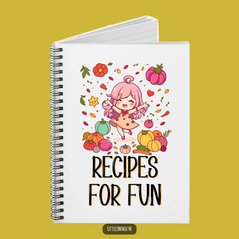 Funny Spice Dancer Notebook: Delighted Character's Colorful Journal, Perfect Funny Gift
