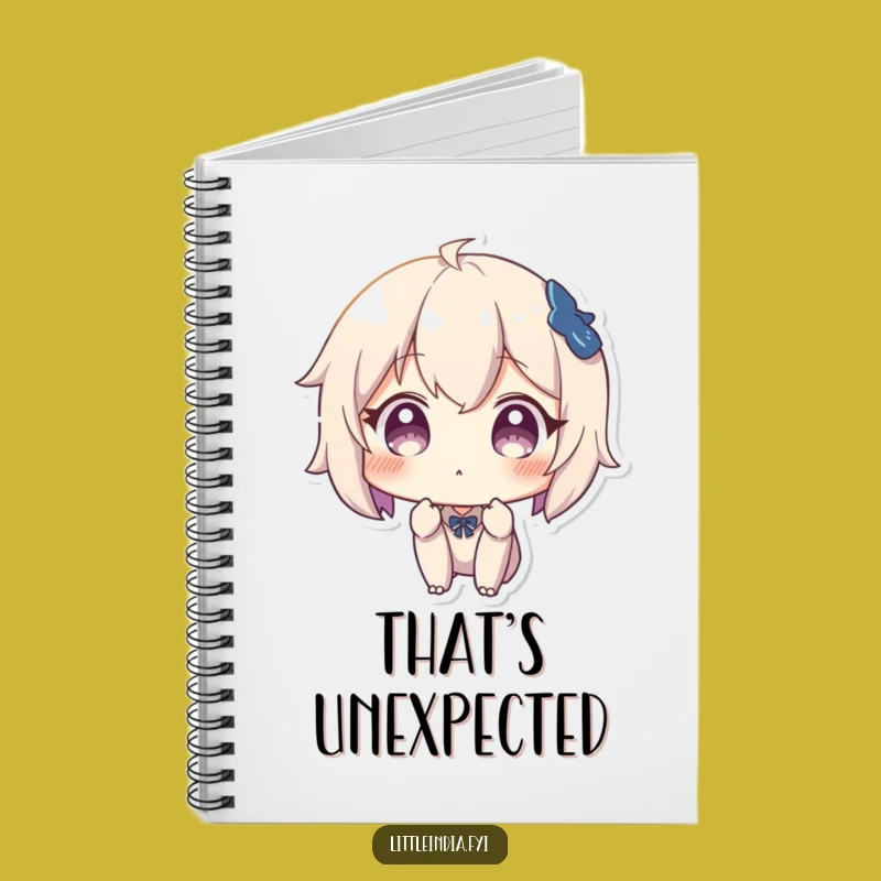 Funny Surprised Character Notebook: Capture Shocking Ideas