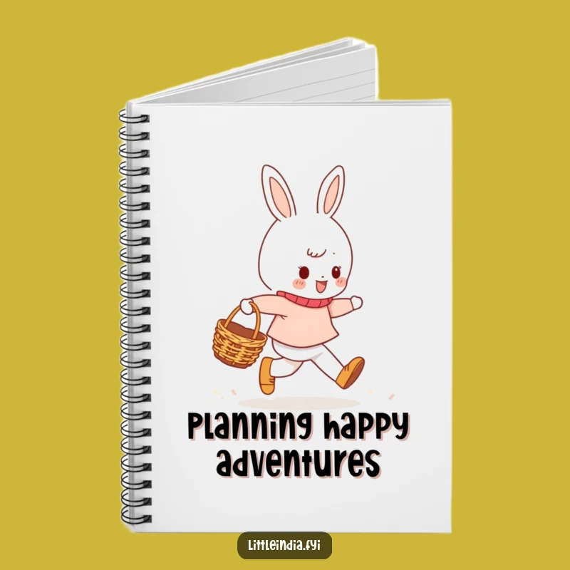 Funny Cheerful Character Skipping Notebook: Jot Down Happy Thoughts!