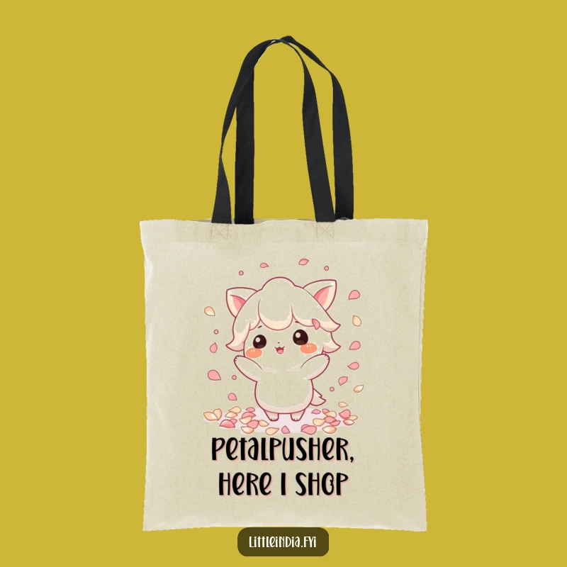 Funny Petal Carrier Tote: Playful Character Bag - Whimsical & Practical Gift